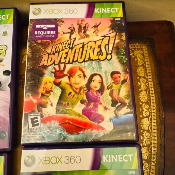 XBOX 360 Kinect Video Games Sports Adventures Workout Dance Working Bundle of 6 - Picture 4 of 7
